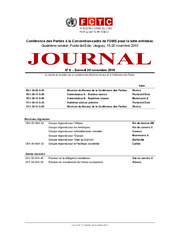 FCTC/COP/4 Journal nº 6, samedi, 20 novembre 2010