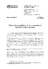 FCTC/COP/3/5 Elaboration of guidelines for implementation of article 5.3 of the Convention