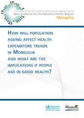 How will population ageing affect health expenditure trends in Mongolia and what are the implications if people age in good health?