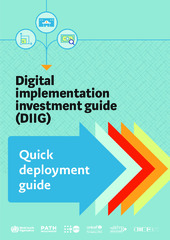 Digital implementation investment guide (‎DIIG)‎: quick deployment guide