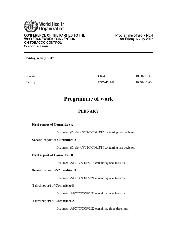 COP/2/2007/CD Programme of Work No.4