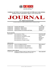 FCTC/COP/4 Journal nº 2, mardi, 16 novembre 2010