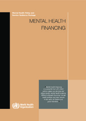 Mental health financing