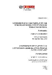 FCTC/COP/3/REC/2 Verbatim records of plenary meetings