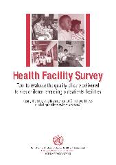 Health facility survey