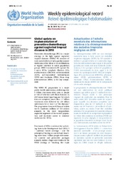 Rapport mensuel sur les cas de dracunculose, janvier–juillet 2019