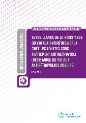 Surveillance de la résistance du VIH aux antirétroviraux chez les adultes sous traitement antirétroviral