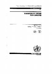 Evaluation of certain food additives : fifty-first report of the Joint FAO/WHO Expert Committee on Food Additives