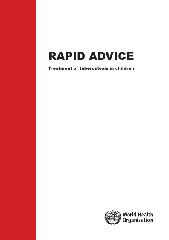 Treatment of tuberculosis in children.