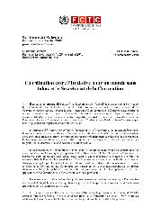 FCTC/COP/4/27 Coordination entre l’Initiative pour un monde sans tabac et le Secrétariat de la Convention