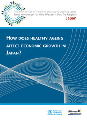 How does healthy ageing affect economic growth in Japan?