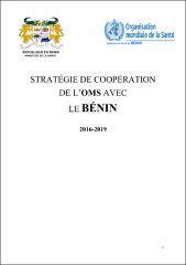 Stratégie de coopération de l'OMS avec le Bénin : 2016-2019