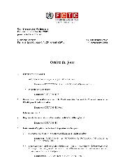FCTC/COP/4/1 Rev.2 Ordre du jour