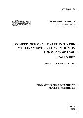 COP/2/2007/CD Summary records of meetings: reports of committees