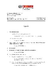 FCTC/COP/4/1 Rev.2 Agenda