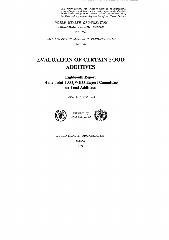 Evaluation of certain food additives : eighteenth report of the Joint FAO/WHO Expert Committee on Food Additives