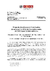 FCTC/COP/4/6 Rev.1 Projet de directives pour l’application des articles 9 et 10 de la Convention-cadre de l’OMS pour la lutte antitabac