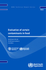 Evaluation of certain contaminants in food: ninetieth report of the Joint FAO/WHO Expert Committee on Food Additives