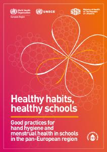 Healthy habits, healthy schools: good practices for hand hygiene and menstrual health in schools in the pan-European region