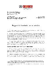 FCTC/COP/4/3 Rapport du Secrétariat sur ses activités