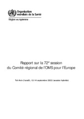 Rapport sur la 72e session du Comité régional de l’OMS pour l’Europe