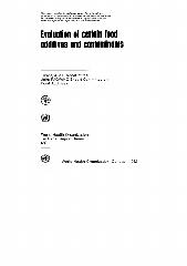 Evaluation of certain food additives and contaminants : twenty-sixth report of the Joint FAO/WHO Expert Committee on Food Additives