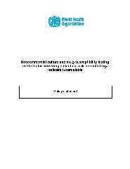 Noncommercial culture and drug-susceptibility testing methods for screening patients at risk for multidrug-resistant tuberculosis: policy statement