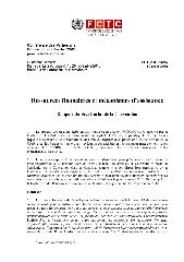 FCTC/COP/4/16 Ressources financières et mécanismes d’assistance