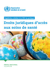 Droits juridiques d’accès aux soins de santé : profil national : Allemagne