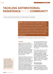 Tackling AMR in the community