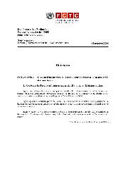 FCTC/COP6(‎1)‎ Décision: Élection d’un membre du Bureau pour représenter la Région OMS des Amériques